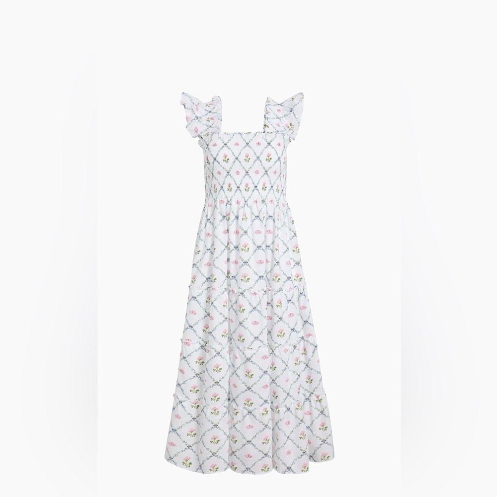 Hill house Nap dress Butterfly trellis
